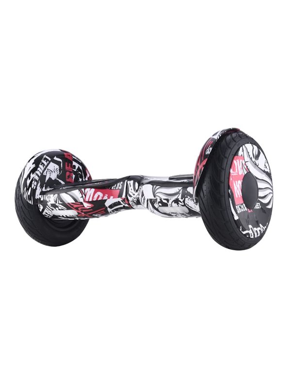 HOVERBOARD XL 10 POUCES GRAFFITI AVEC SAC ET TÉLÉCOMMANDE