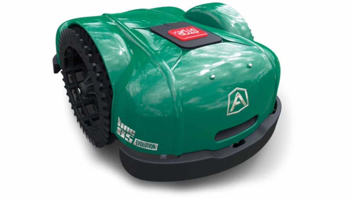 Robot tondeuse Ambrogio pour jardin